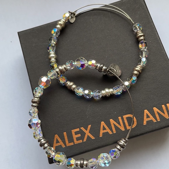 Alex & Ani vintage Swarovski bangles - Picture 4 of 4